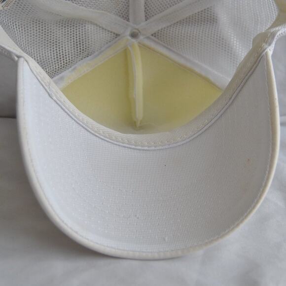 The Winston Vintage White Snap Back Trucker Hat - Picture 11 of 11